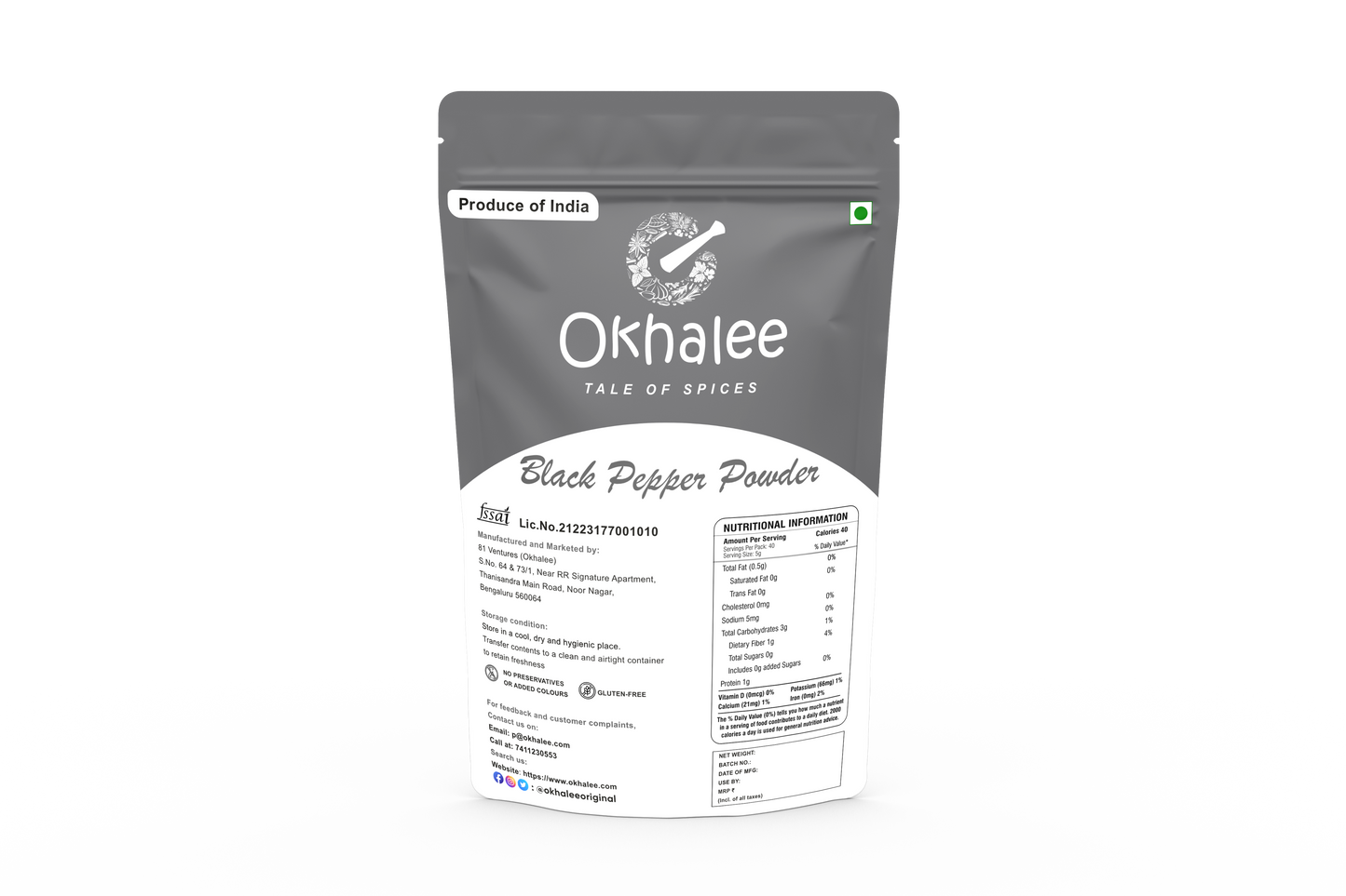 Black Pepper Powder