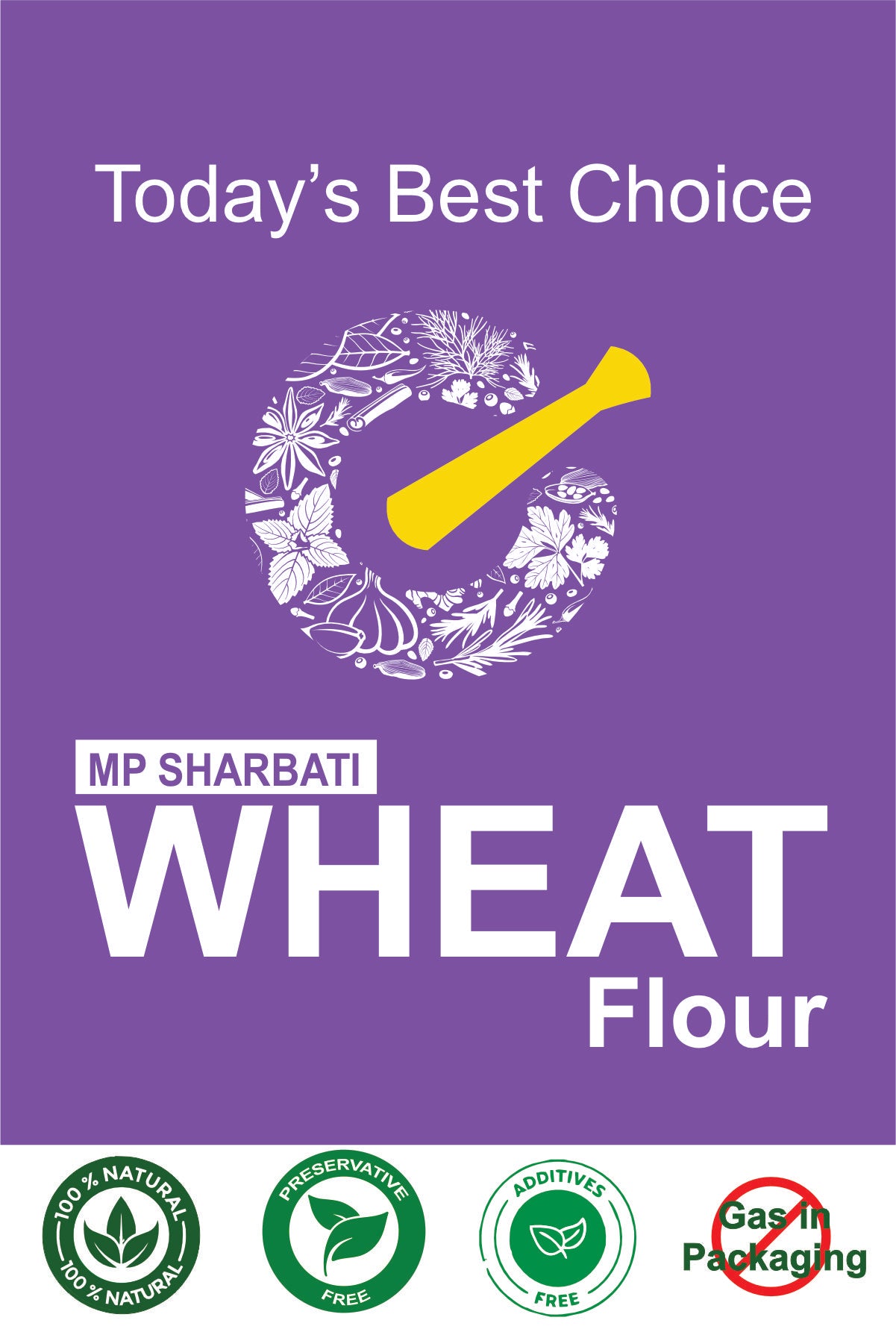 Sharbati Whole Wheat Flour